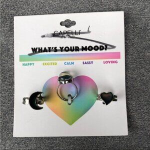 Set of 3 ~ Mood Rings ~ Capelli of New York ~ Brand New